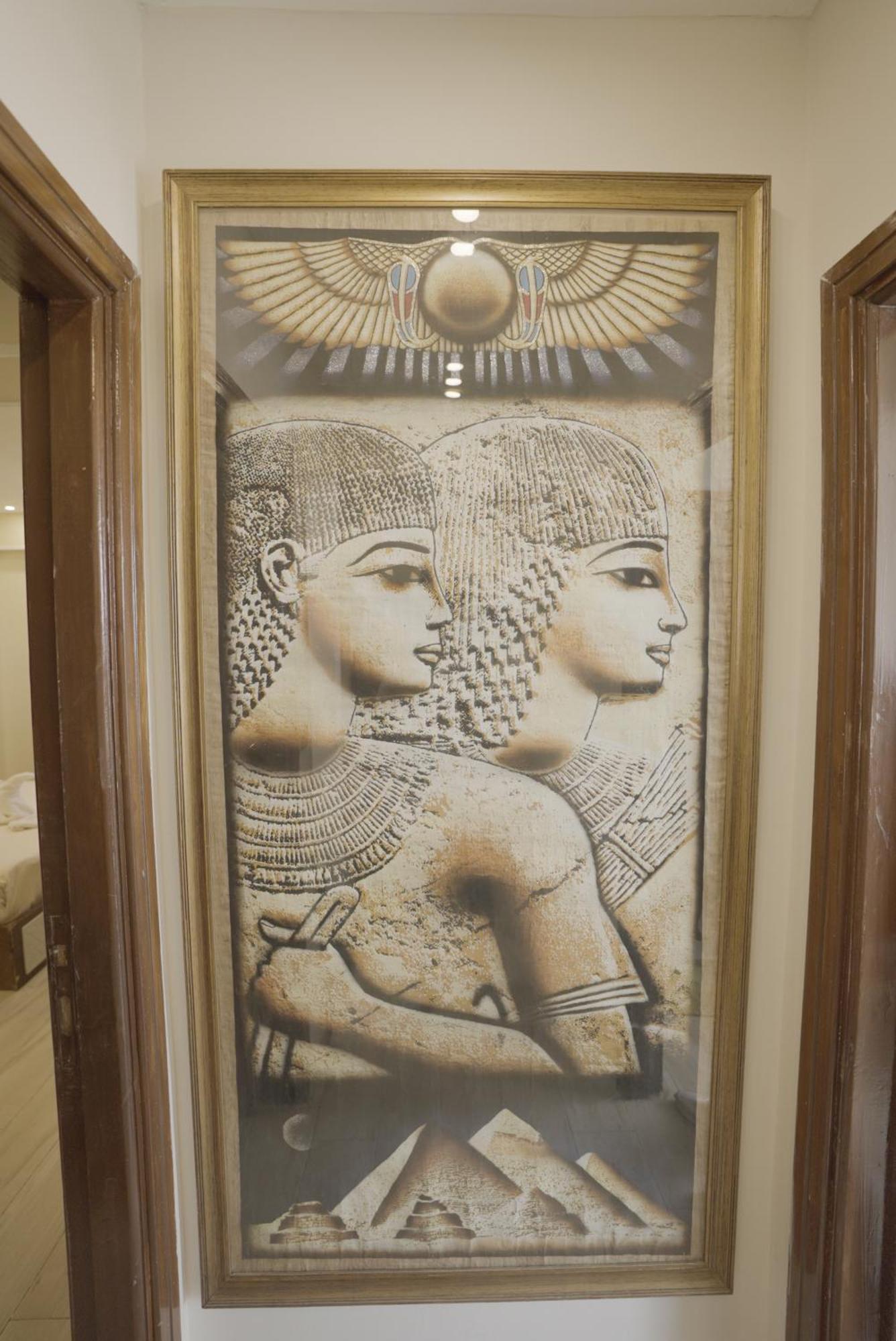 Queen Cleopatra Pyramids Hotel Kairo Eksteriør billede